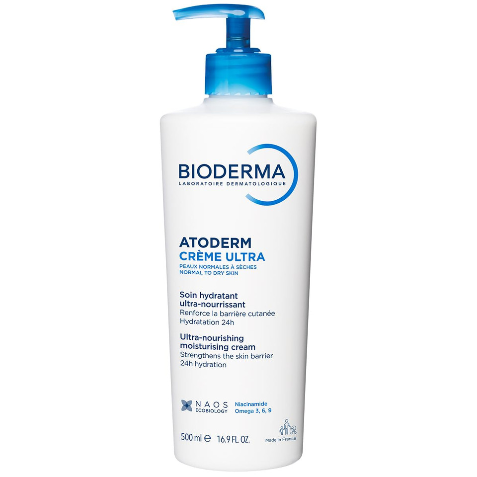 Bioderma Atoderm Crã¨Me Ultra Ultra-Nourishing Moisturising Cream 500Ml
