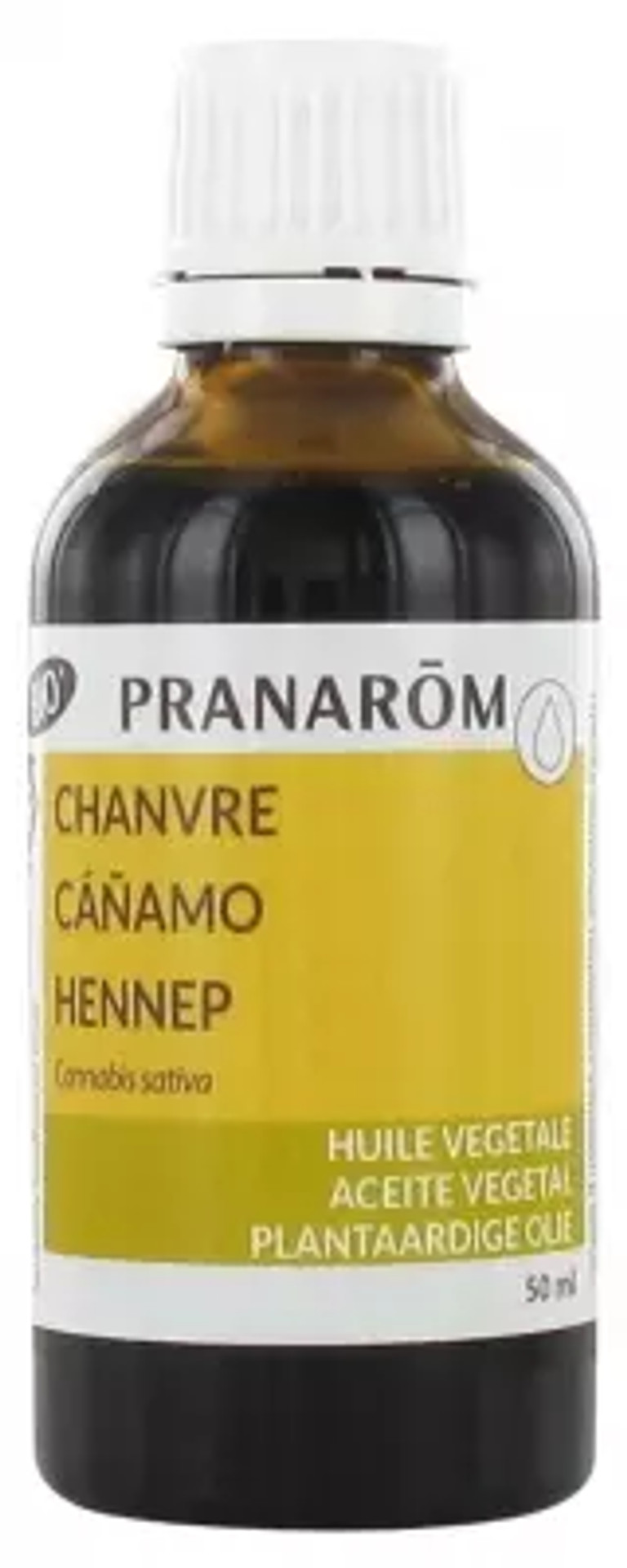 Pranarã´M Organic Hemp Vegetable Oil 50Ml