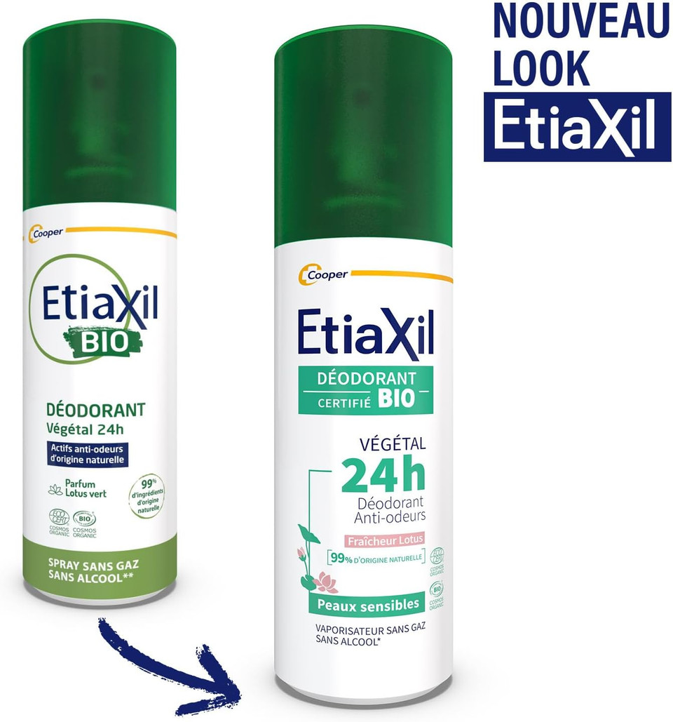 Etiaxil Organic 24h Vegetable Deodorant 100 ml