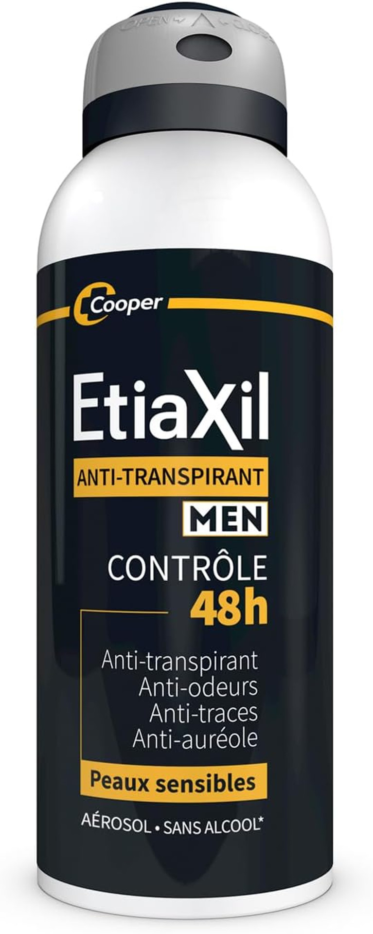 Etiaxil Deodorant Men Anti-Perspirant 48H Control Aerosol 150ml