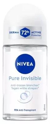 Nivea Pure Invisible 48H Anti-Perspirant Deodorant Roll-On 50 Ml