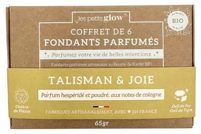 Natura Square Coffret Les Petits Glow 6 Fondants Parfumã©S Talisman & Joie Bio 65 G