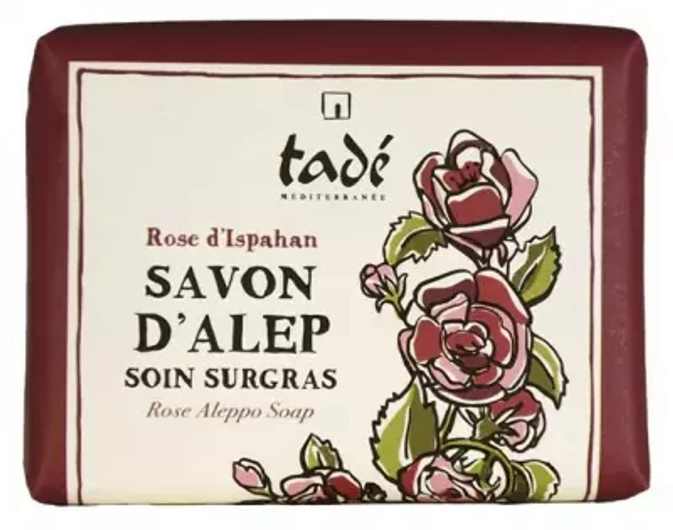 Tadã© Superfatted Aleppo Soap Rose D'Ispahan 100 G