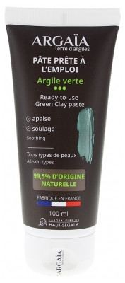 Argaã¯A Ready-To-Use Green Clay Paste 100 Ml