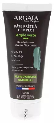 Argaã¯A Ready-To-Use Green Clay Paste 100 Ml
