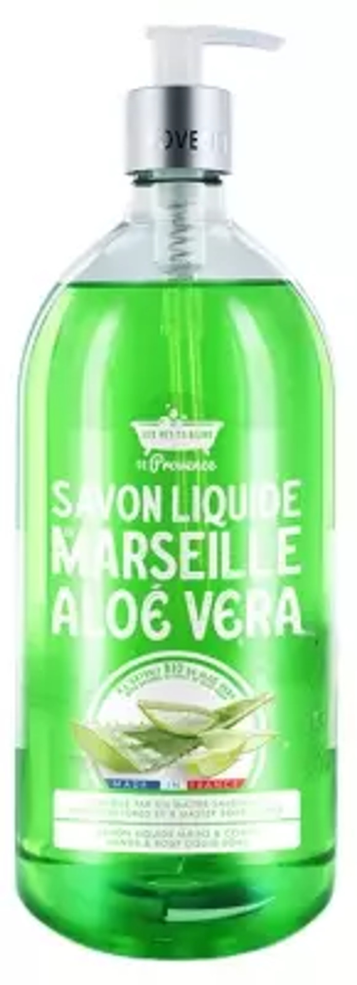Les Petits Bains De Provence Aloe Vera Marseille Soap 1 L