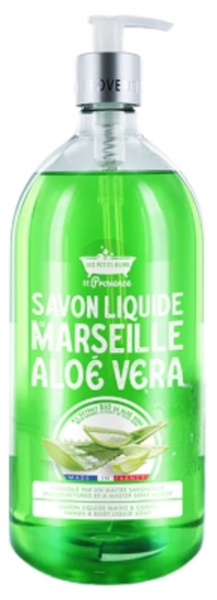 Les Petits Bains De Provence Aloe Vera Marseille Soap 1 L