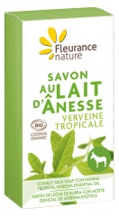 Fleurance Nature Donkey Milk Soap Tropical Verbena Organic 100G
