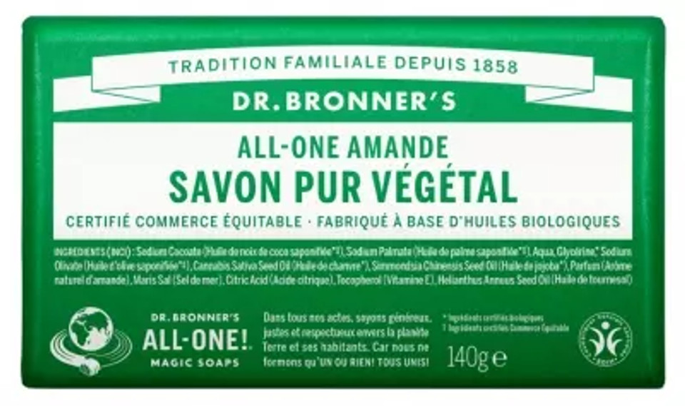 Dr Bronner'S All-One Pure Vegetable Soap 140G