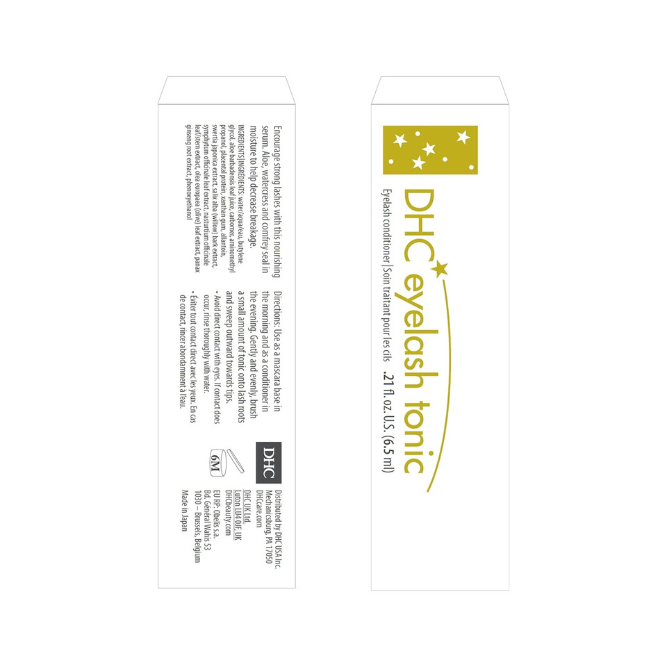 Dhc Eyelash Tonic 0.21 Fl. Oz.6.5Ml, Clear, 0.22 Fl Oz
