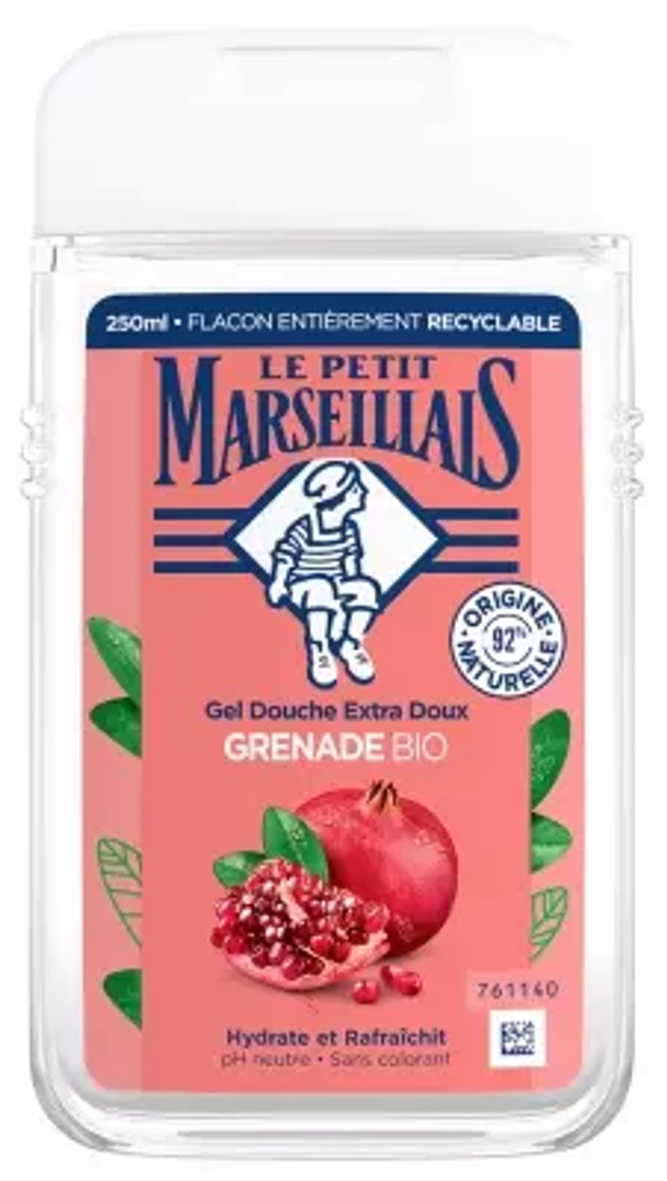 Le Petit Marseillais Extra Gentle Shower Gel Organic Pomegranate 250Ml