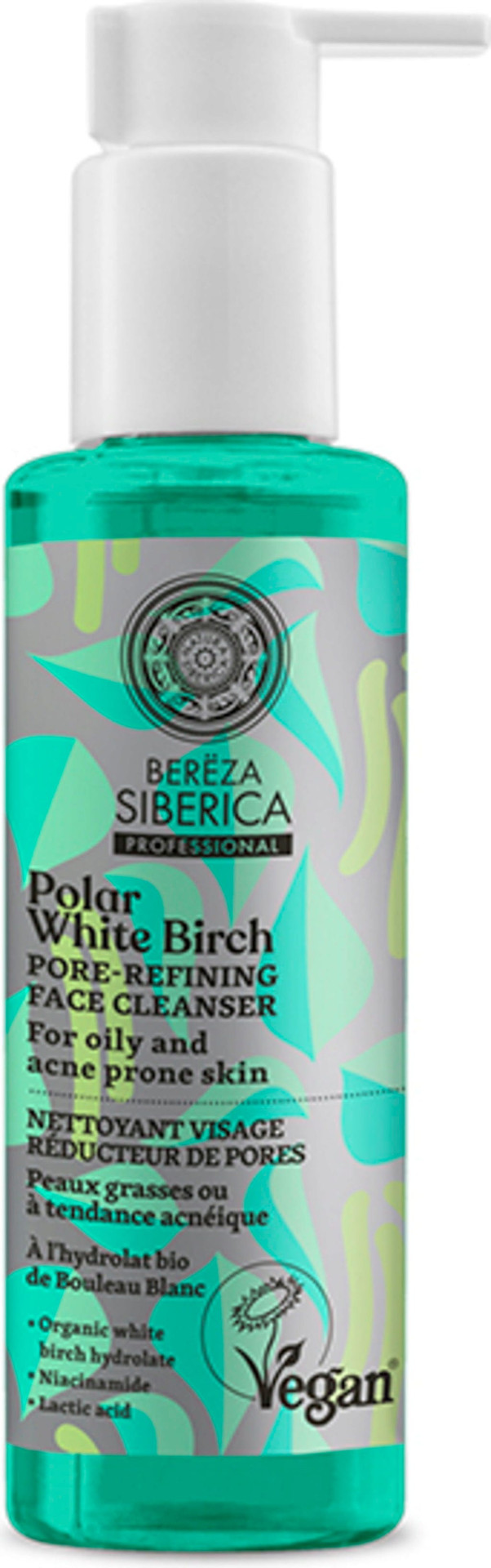 Natura Siberica Berã«Za Siberica Pore-Refining Face Cleanser 145Ml