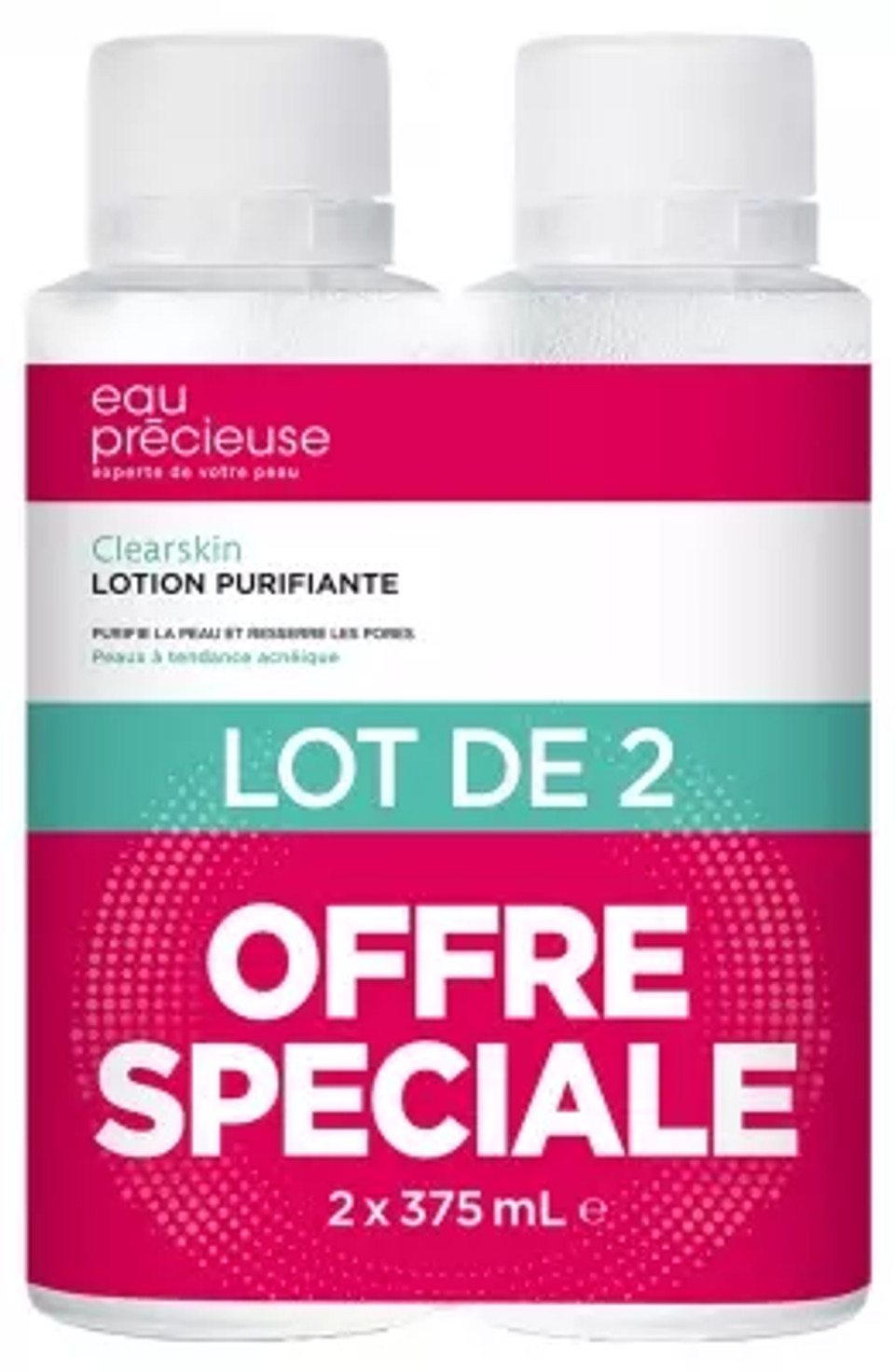 Eau Prã©Cieuse Clearskin Purifying Lotion 2 X 375Ml
