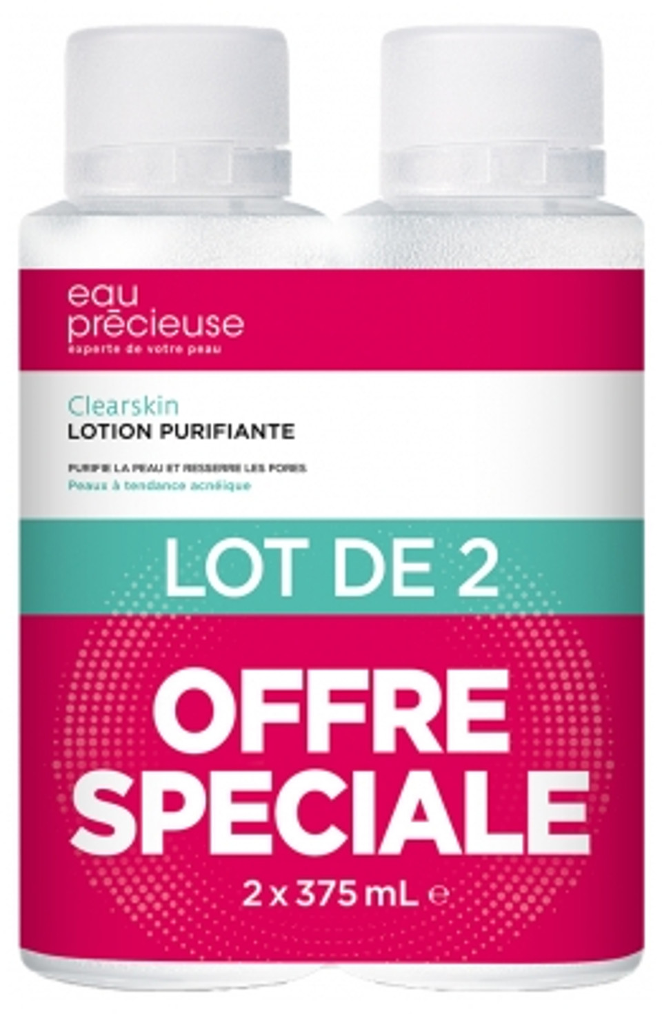 Eau Prã©Cieuse Clearskin Purifying Lotion 2 X 375Ml