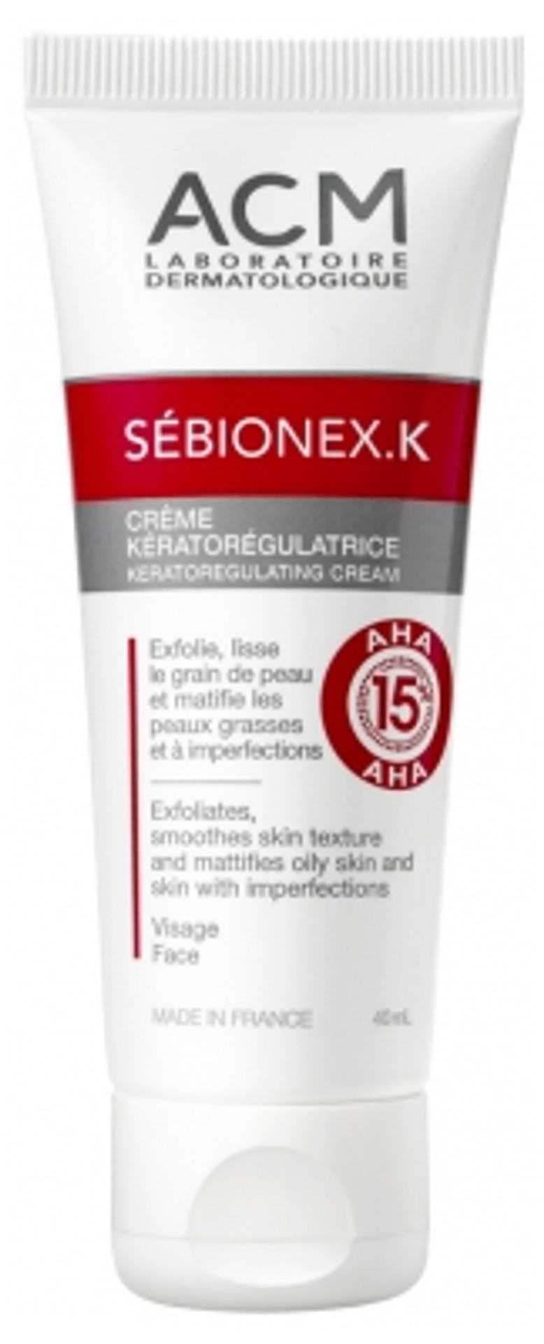 Laboratoire Acm Sã©Bionex.K Keratoregulating Cream 40Ml