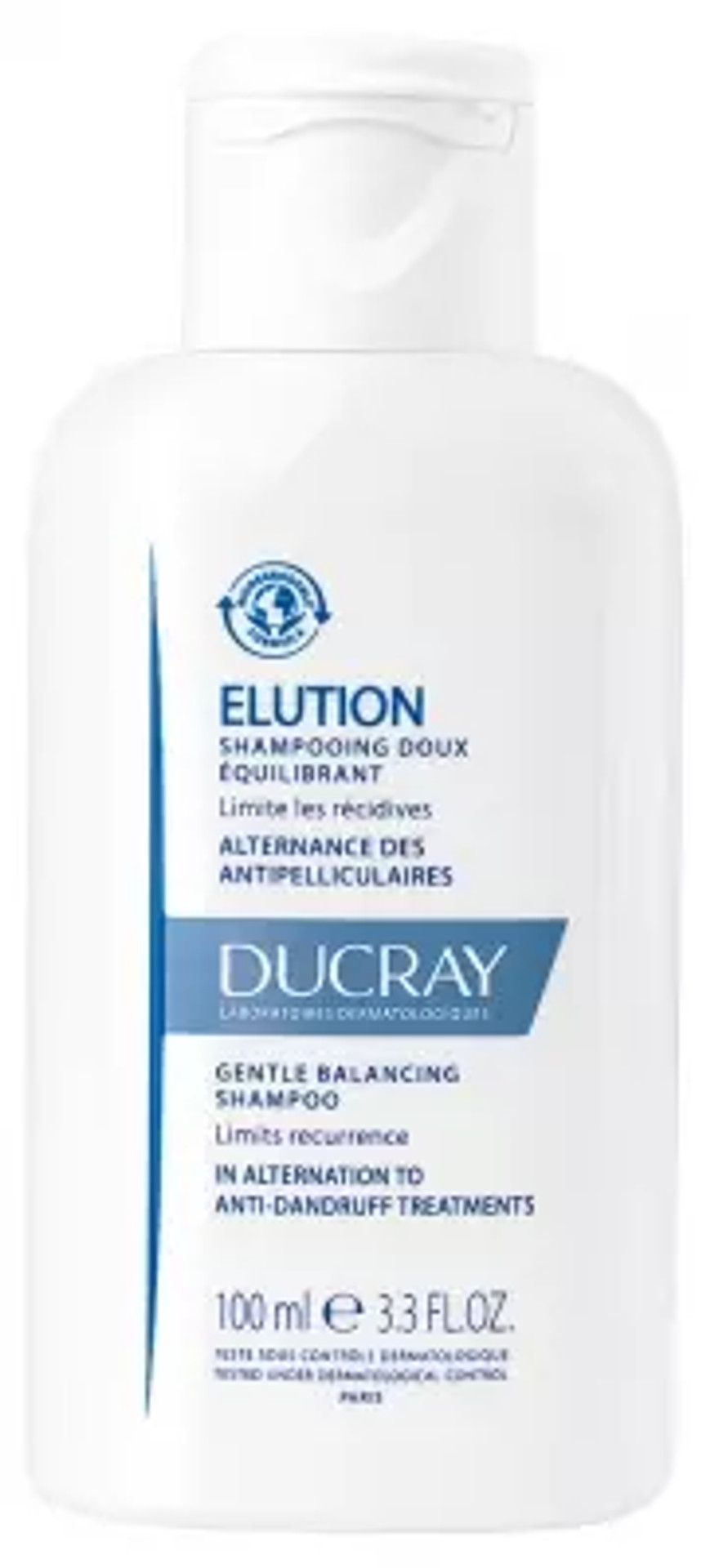 Ducray Elution Gentle Balancing Shampoo 100Ml