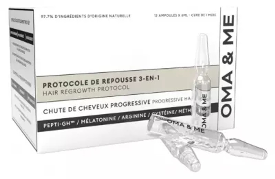 Oma & Me 3In1 Hair Regrowth Protocol 12 Phials
