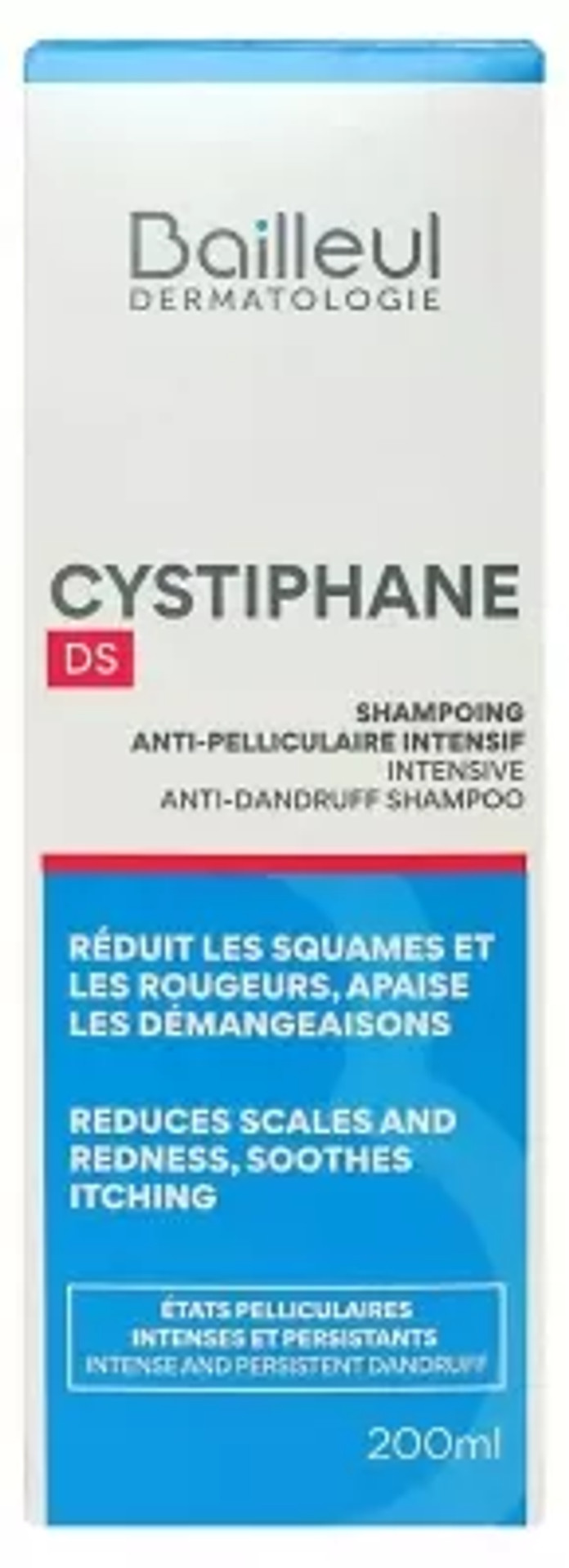 Bailleul-Biorga Cystiphane Intensive Anti-Dandruff Shampoo Ds 200Ml