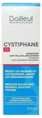 Bailleul-Biorga Cystiphane Intensive Anti-Dandruff Shampoo Ds 200Ml