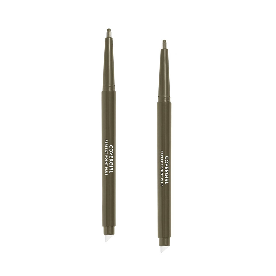 Covergirl Perfect Point Plus Eyeliner, Grey Khaki (W) 215, 0.008 Ounce (Pack Of 2)215 - Grey Khaki2 Count (Pack Of 1)