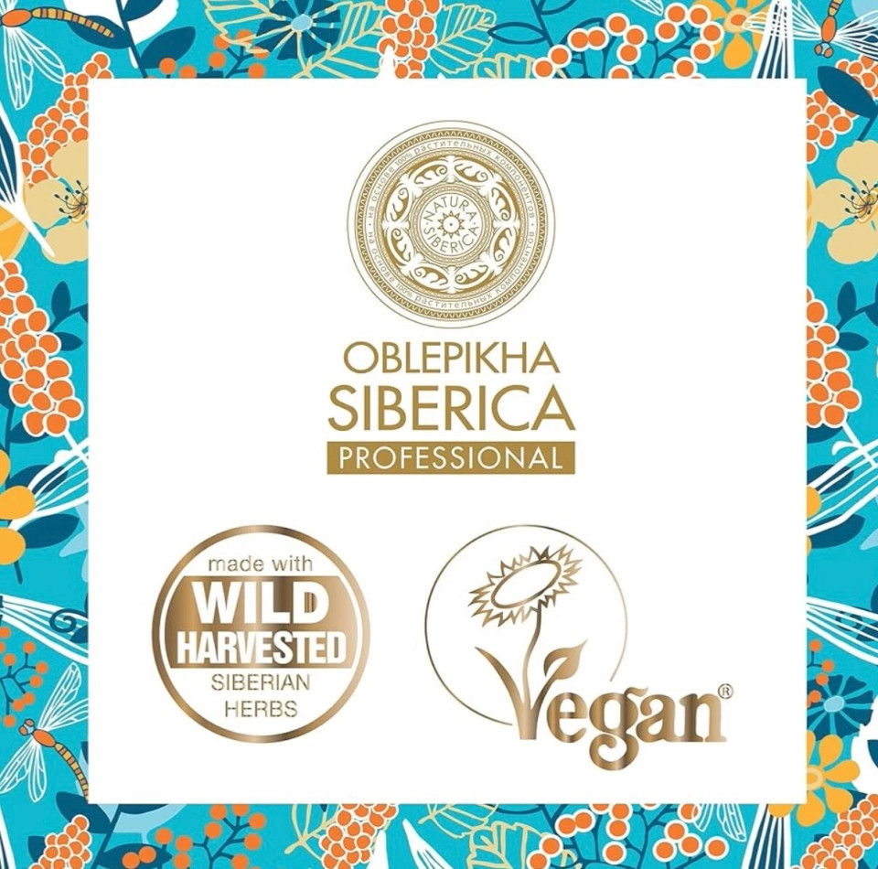 Natura Siberica Oblepikha Maximum Volume Shampoo With Organic Oblepikha Hydrolate 400Ml