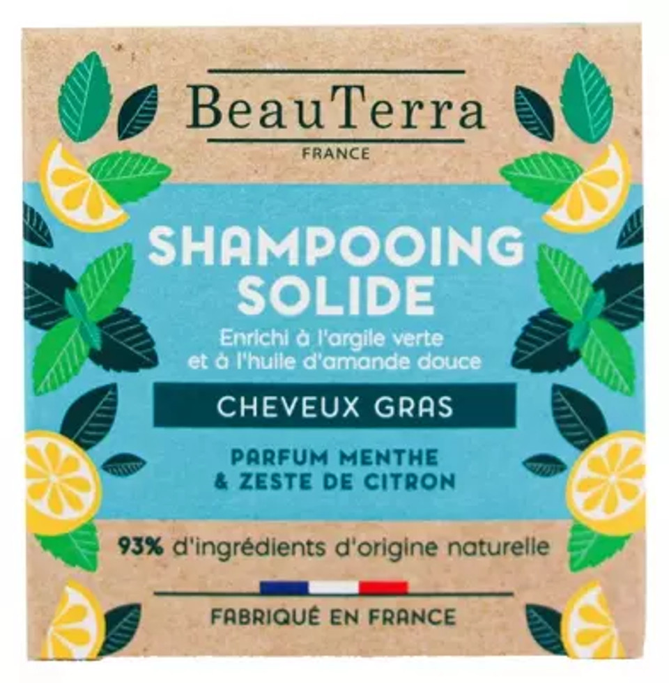 Beauterra Solid Shampoo Oily Hair 75 G