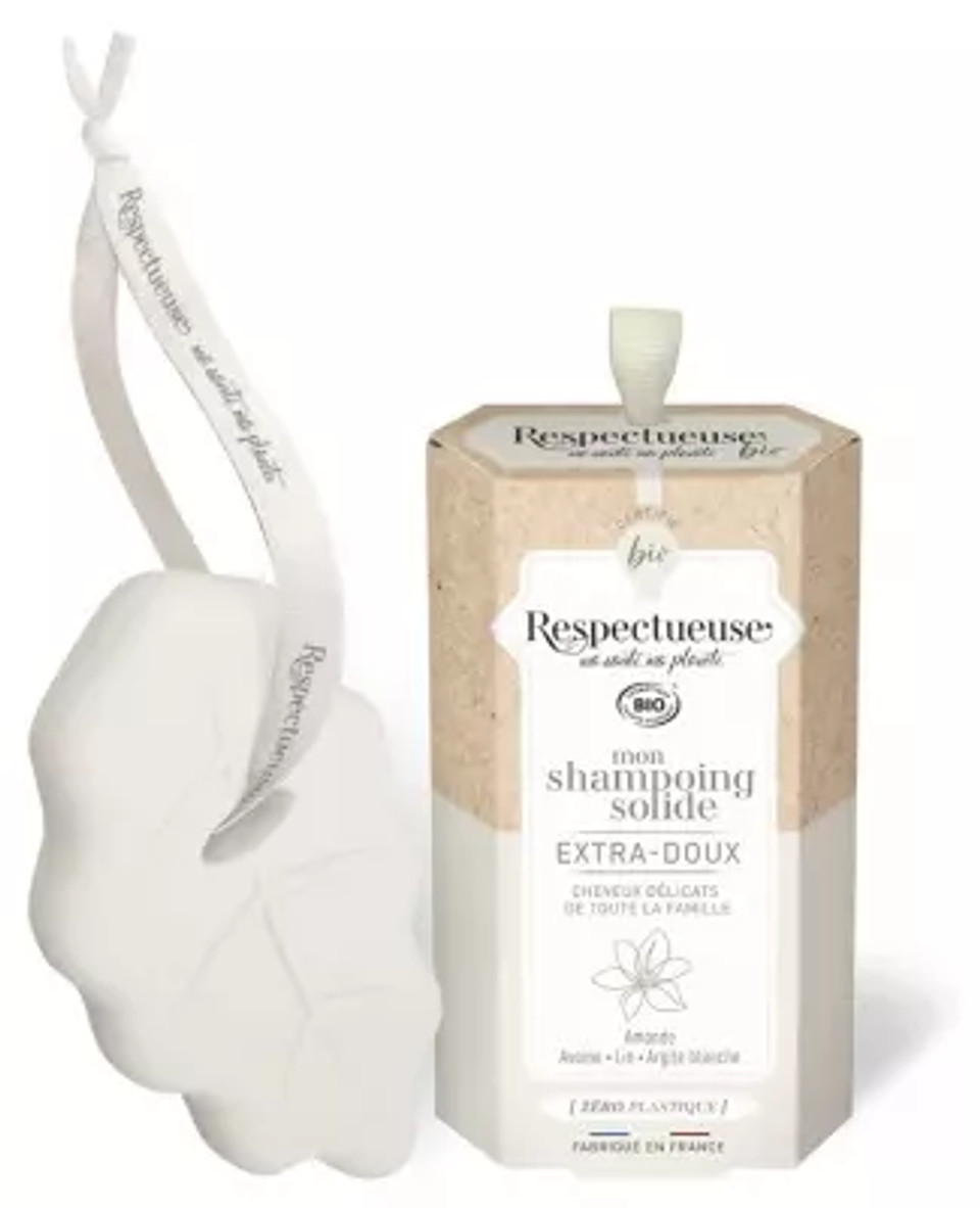 Respectueuse My Extra-Gentle Solid Shampoo Organic 75G