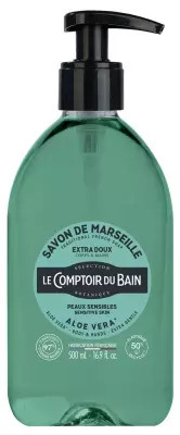 Le Comptoir Du Bain Aloe Vera Marseille Traditional Soap 500Ml