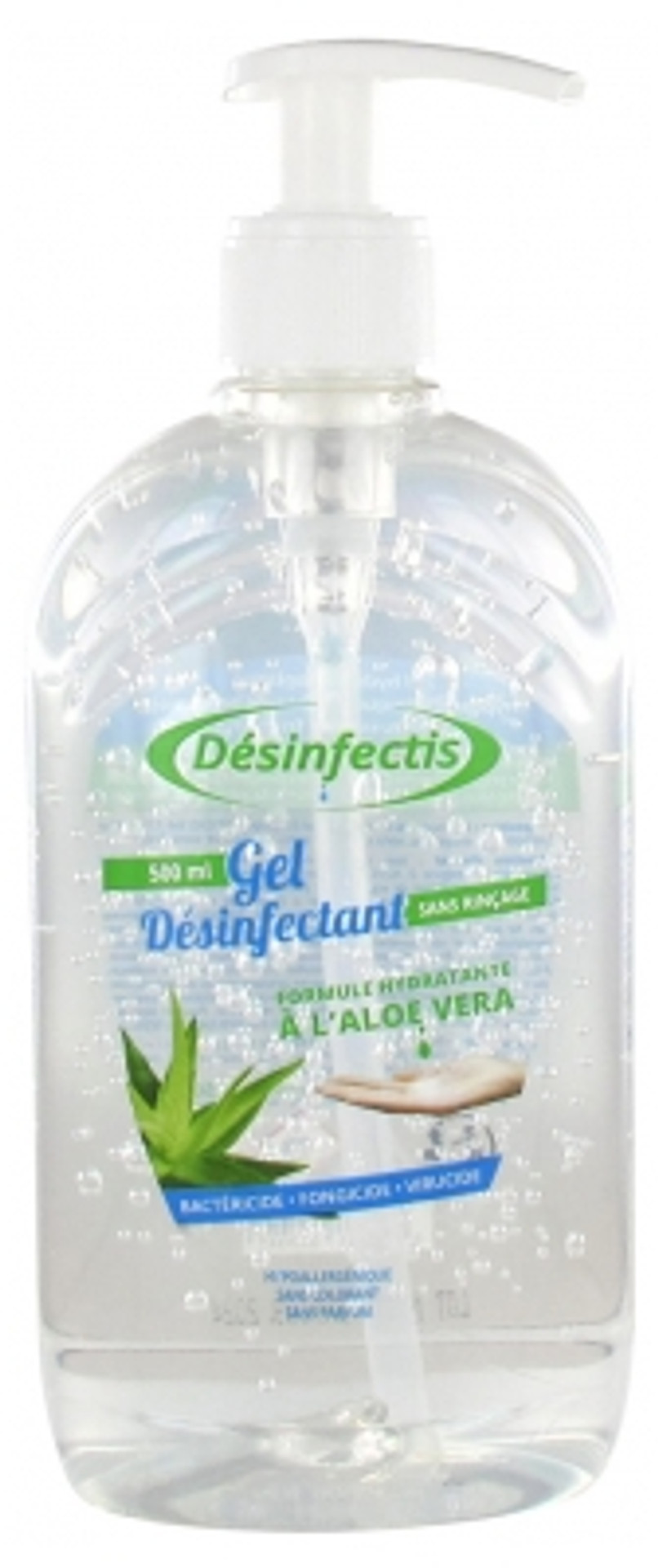 Dã©Sinfectis No Rinse Disinfectant Gel With Aloe Vera 500Ml