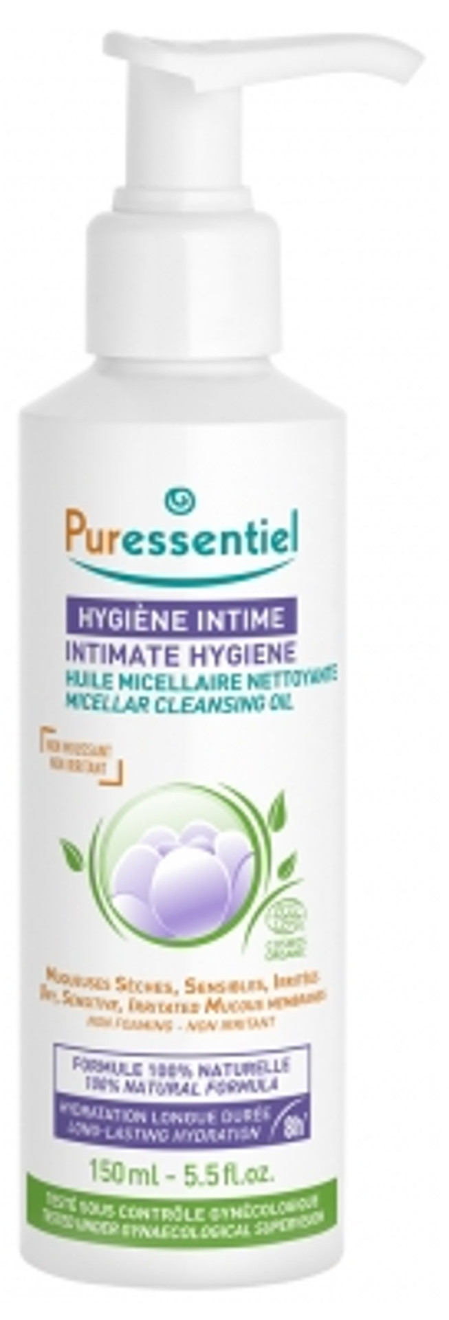 Puressentiel Intimate Hygiene Cleansing Micellar Oil Organic 150Ml