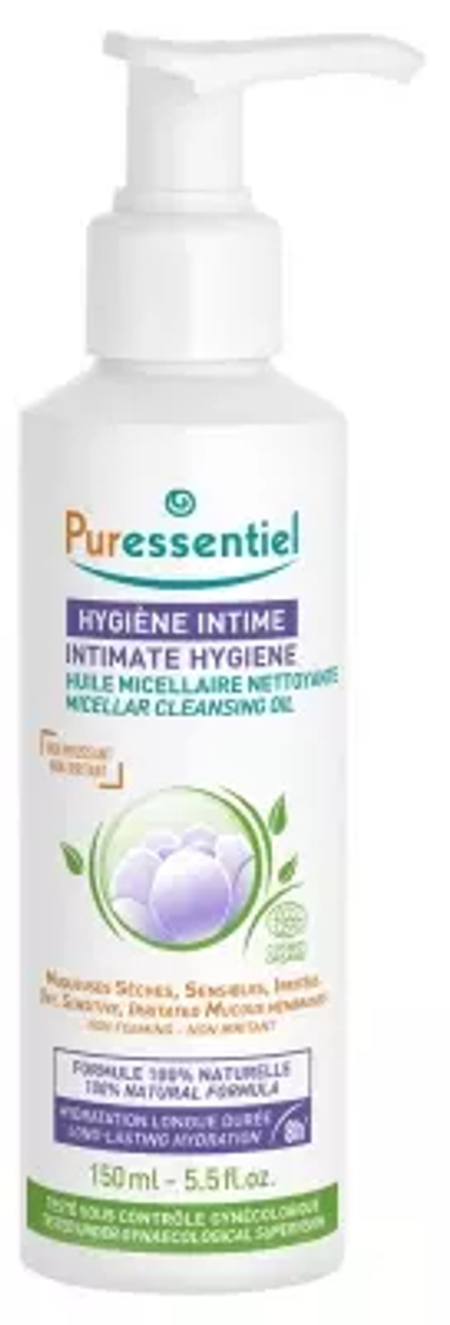 Puressentiel Intimate Hygiene Cleansing Micellar Oil Organic 150Ml
