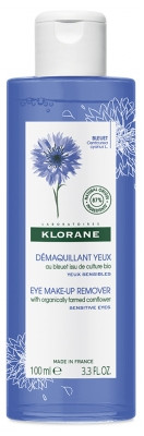 Klorane Eye Make-Up Remover With Cornflower 100Ml