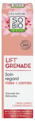 Lã©A Nature So Bio ÃTic Lift'Grenade Soin Regard Rides + Cernes Bio 15 Ml