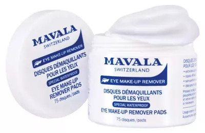 Mavala Eye Make-Up Remover Pads 75 Pads