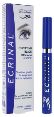 Ecrinal Triple Action Black Mascara With Anp 2+ 7Ml