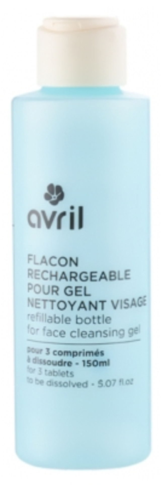 Avril Refillable Bottle For Facial Cleansing Gel 150 Ml