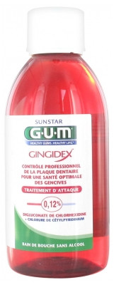 Gum Gingidex Short Term Treatment Mouthwash 300Ml
