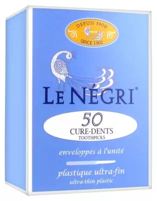 Le Nã©Gri Plastic Toothpicks 50 Units