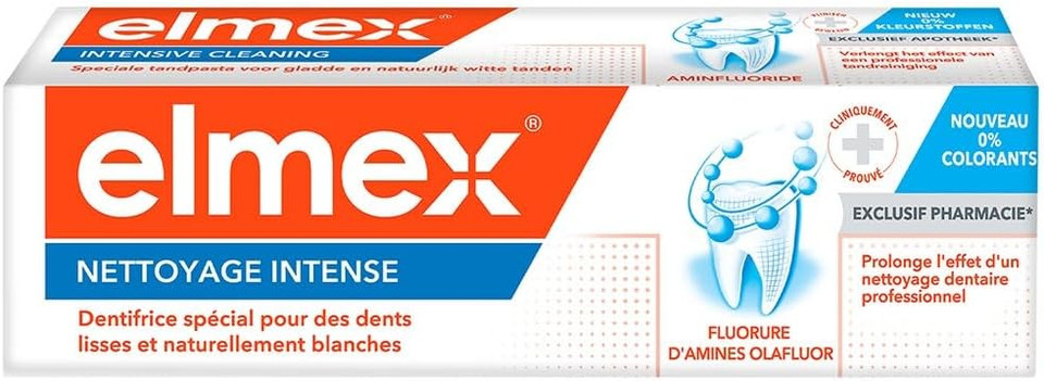 Elmex Decays Plus Intense Cleaning Toothpaste 50ml