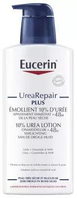 Eucerin Urearepair Plus Emollient 10% Urea 400Ml