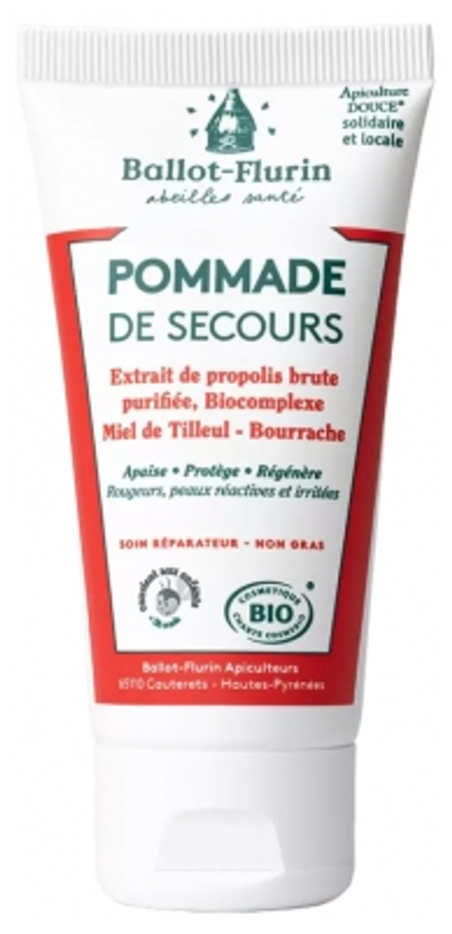 Ballot-Flurin Organic Rescue Cream 50 Ml