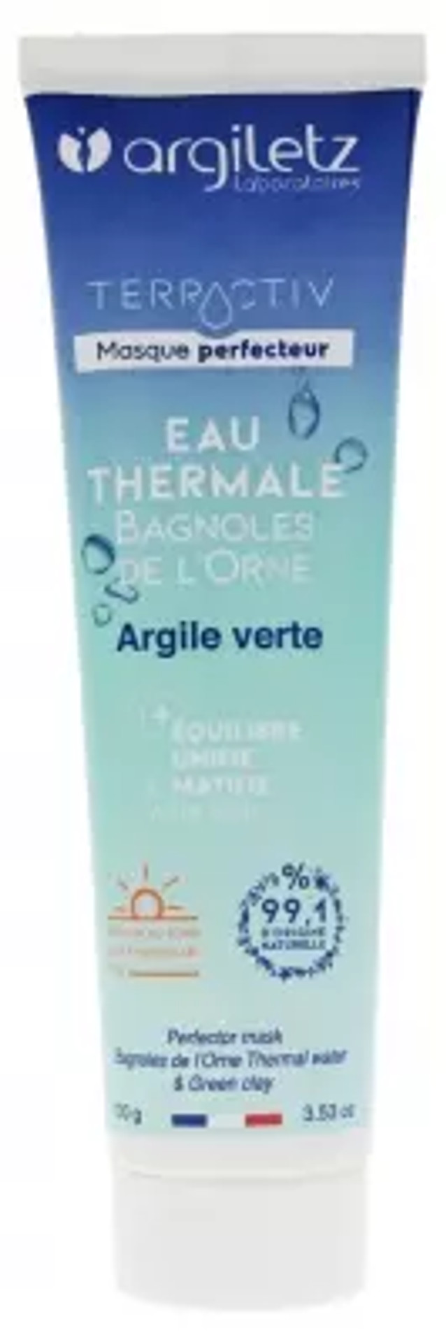 Argiletz Terractiv Green Clay Perfecting Mask Thermal Water 100 G
