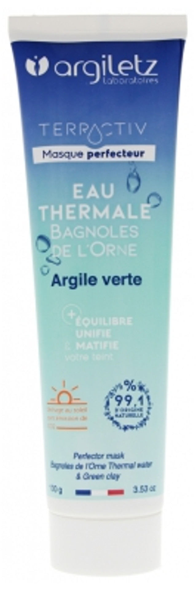 Argiletz Terractiv Green Clay Perfecting Mask Thermal Water 100 G