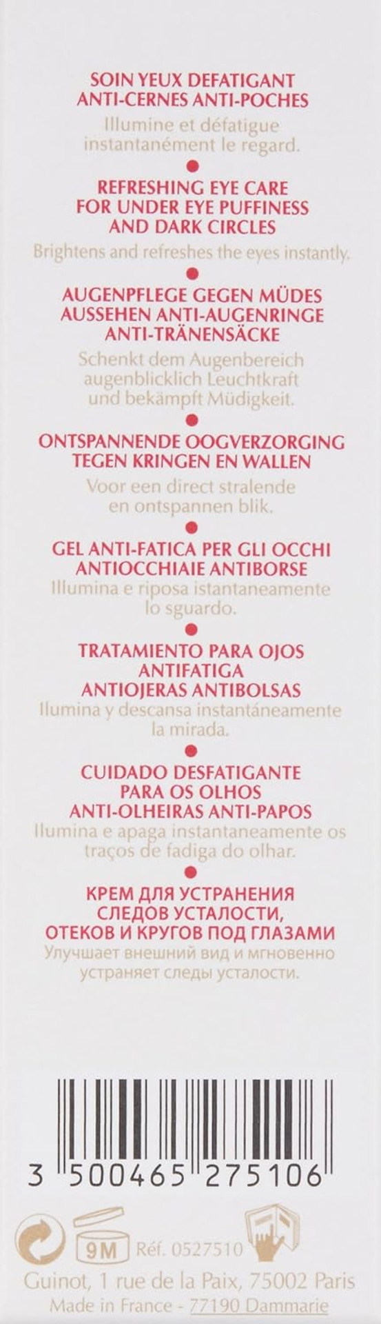 Guinot Eye Fresh Cream, 0.49 Oz
