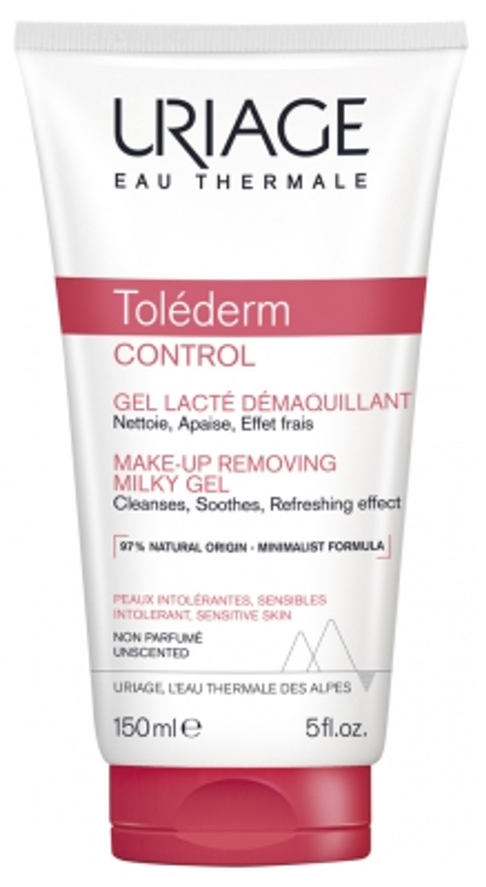 Uriage Tolã©Derm Control Make-Up Removing Milky Gel 150Ml