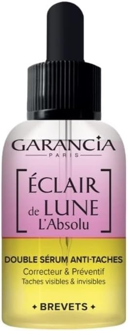 Garancia Éclair de Lune L'Absolu Double-Serum Dark Spot Corrector Corrects & Prevents 30ml + Incredible Softness Invisible Fluid SPF50+ 20ml Free