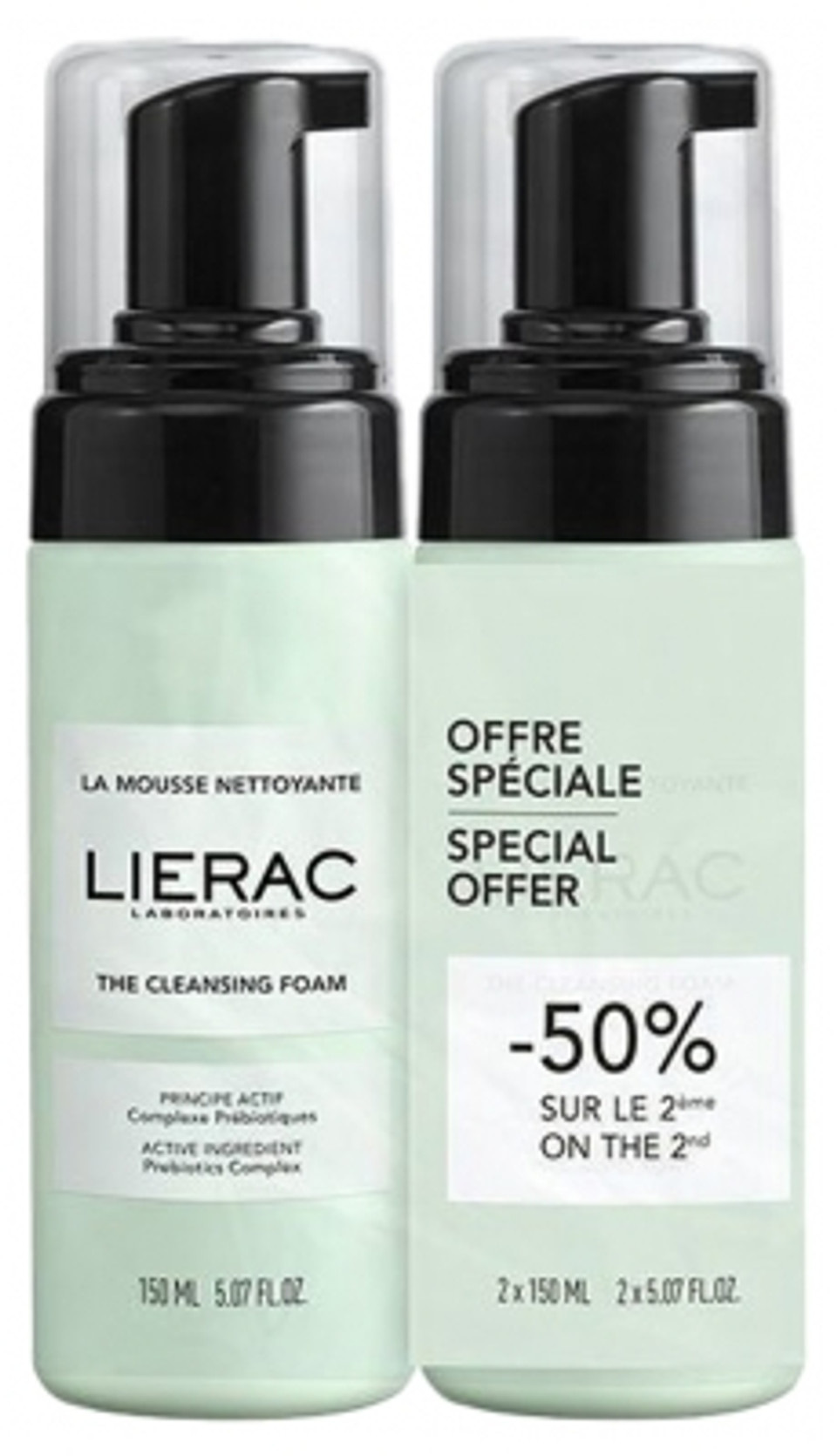 Lierac The Cleansing Foam 2 X 150 Ml Special Offer