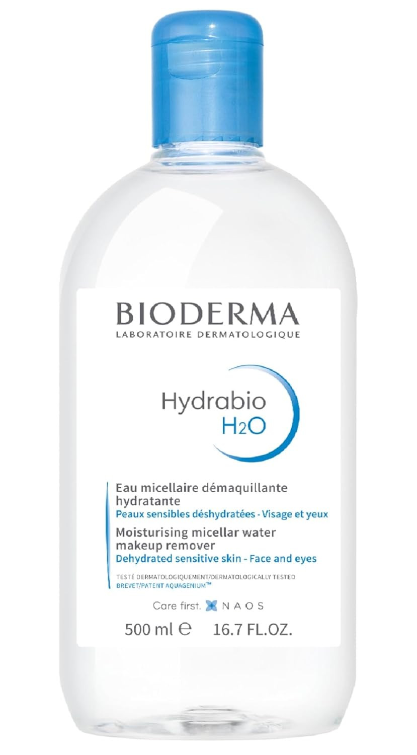 Bioderma Hydrabio H2O Moisturising Micellar Water Makeup Remover 500Ml