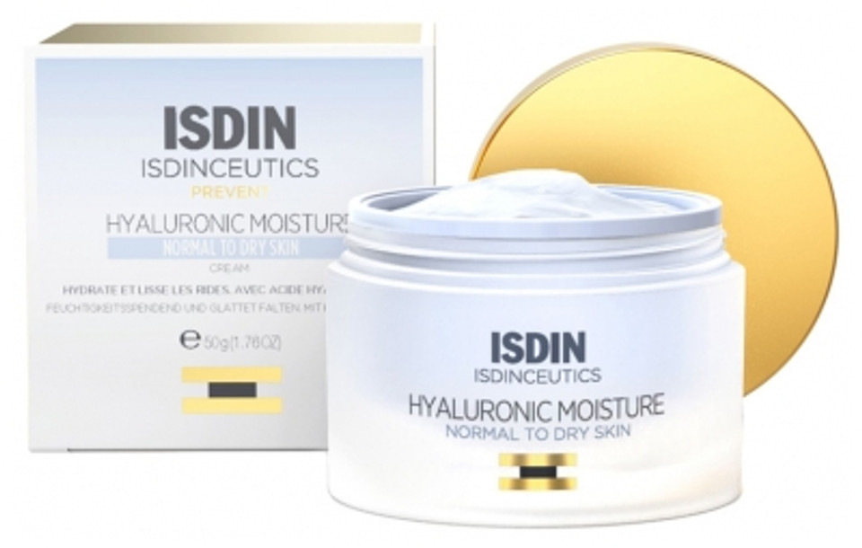 Isdin Isdinceutics Prevent Hyaluronic Moisture Normal To Dry Skins 50G