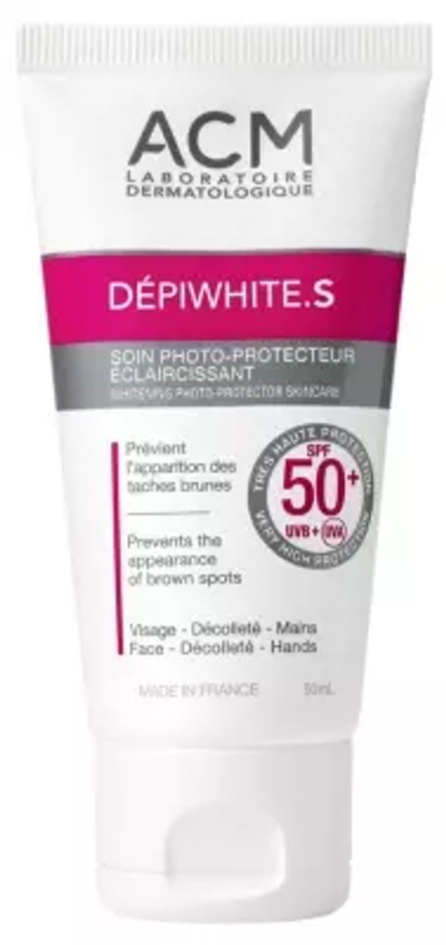 Laboratoire Acm Dã©Piwhite.S Whitening Photo-Protector Skincare Spf50 50Ml